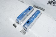 Aluminum 428 Cobra Jet Valve Covers AFTER Chrome-Like Metal Polishing and Buffing Services | Restoration Services | Custom Painting Services | Valve Cover Polishing