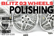 Blitz 03 Aluminum Wheels AFTER Chrome-Like Metal Polishing and Buffing Services | Aluminum Polishing | Wheel Polishing