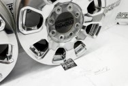 2024 Ford F250 XLT Super Duty Aluminum Wheels AFTER Chrome-Like Metal Polishing - Steel Polishing | Finishing Services | Wheel Polishing Services