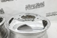 Truck Aluminum Wheel AFTER Chrome-Like Metal Polishing and Buffing Services / Restoration Services - Wheel Polishing
