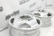 Truck Aluminum Wheel AFTER Chrome-Like Metal Polishing and Buffing Services / Restoration Services - Wheel Polishing