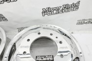 Truck Aluminum Wheel AFTER Chrome-Like Metal Polishing and Buffing Services / Restoration Services - Wheel Polishing
