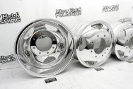 Truck Aluminum Wheel AFTER Chrome-Like Metal Polishing and Buffing Services / Restoration Services - Wheel Polishing
