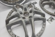 Blitz 03 Aluminum Wheels BEFORE Chrome-Like Metal Polishing and Buffing Services | Aluminum Polishing | Wheel Polishing 
