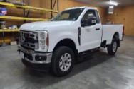 2024 Ford F250 XLT Super Duty Aluminum Wheels BEFORE Chrome-Like Metal Polishing - Steel Polishing | Finishing Services | Wheel Polishing Services