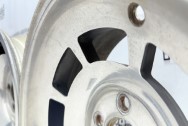 1981 Chevy Corvette Vintage Aluminum Wheels BEFORE Chrome-Like Metal Polishing | Wheel Polishing | Aluminum Polishing Services