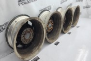 1981 Chevy Corvette Vintage Aluminum Wheels BEFORE Chrome-Like Metal Polishing | Wheel Polishing | Aluminum Polishing Services