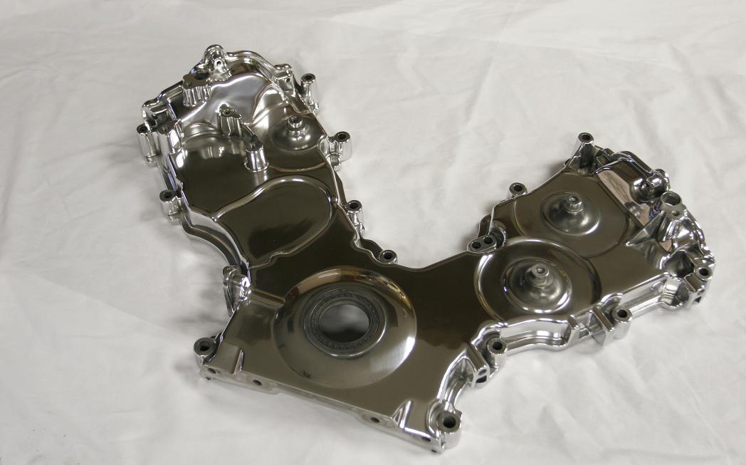 Ford polished timing cover #3