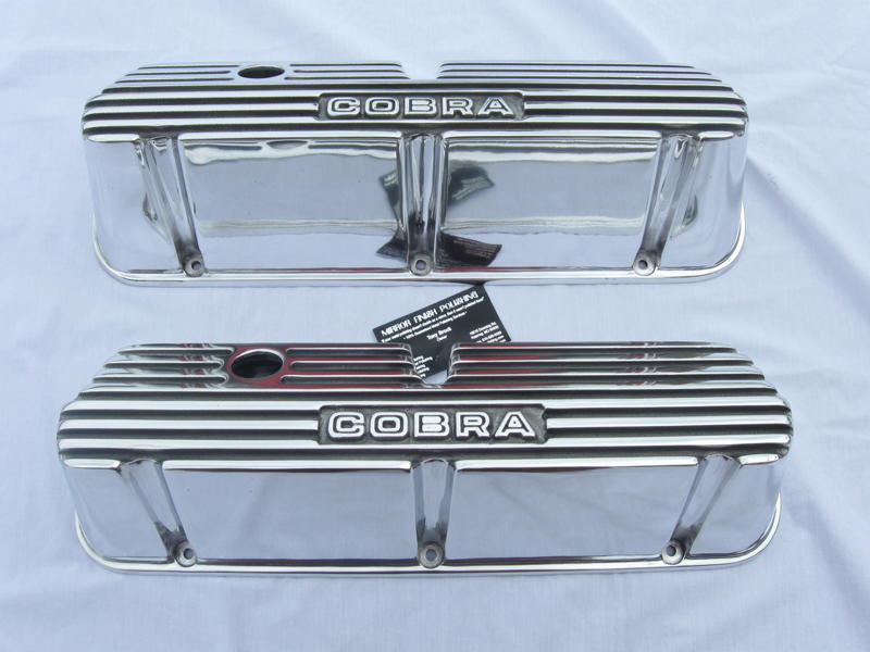 Ford polished valve covers