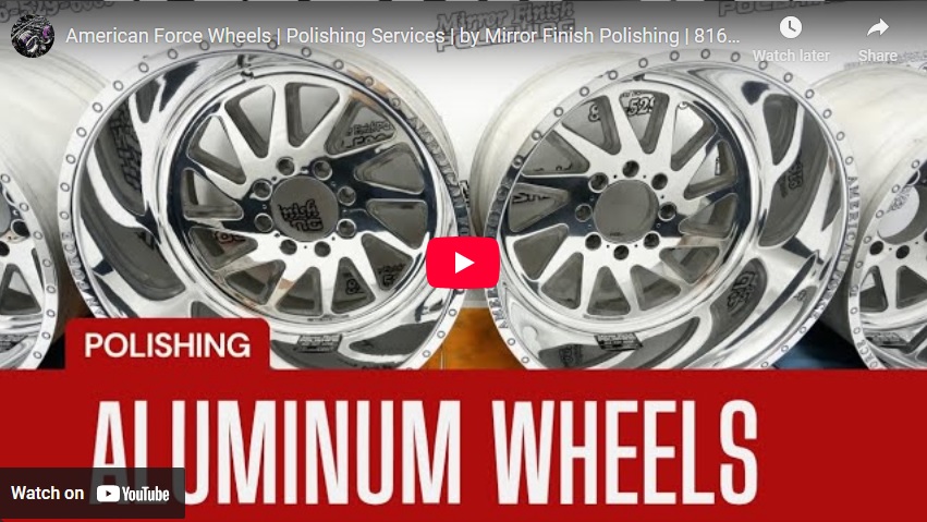 American Force Wheels Polishing