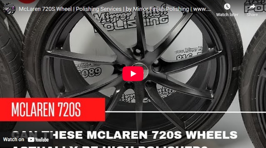 McLaren Wheels Polishing